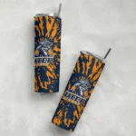 customized-utep-miners-metallic-grid-blue-skinny-tumbler-best-selling.webp