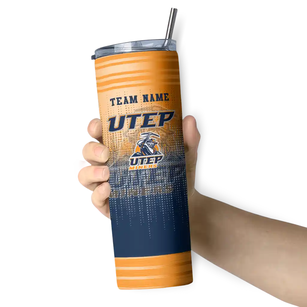 customized-utep-miners-swirl-texture-blue-skinny-tumbler-premium-grade.webp