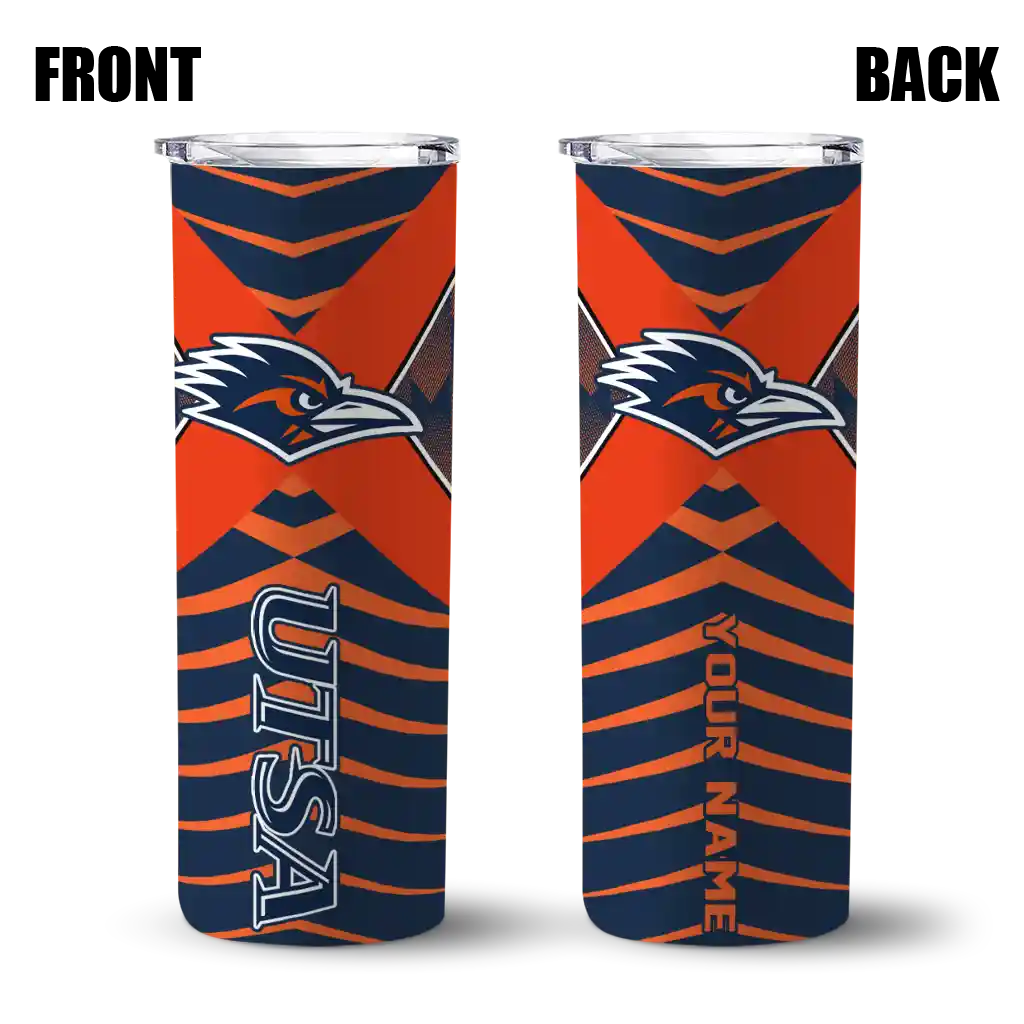 customized-utsa-roadrunners-camo-texture-orange-skinny-tumbler-fashion-forward.webp