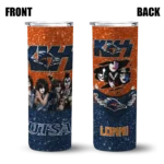 customized-utsa-roadrunners-kiss-band-blue-skinny-tumbler-best-selling-1.webp