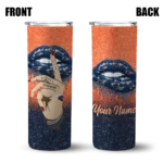 customized-utsa-roadrunners-sparkle-lips-orange-skinny-tumbler-best-selling-1.webp