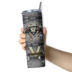 customized-vanderbilt-commodores-chevron-v-black-gray-skinny-tumbler-best-selling.webp