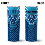 customized-villanova-wildcats-chevron-stripes-navy-skinny-tumbler-best-selling-1.webp