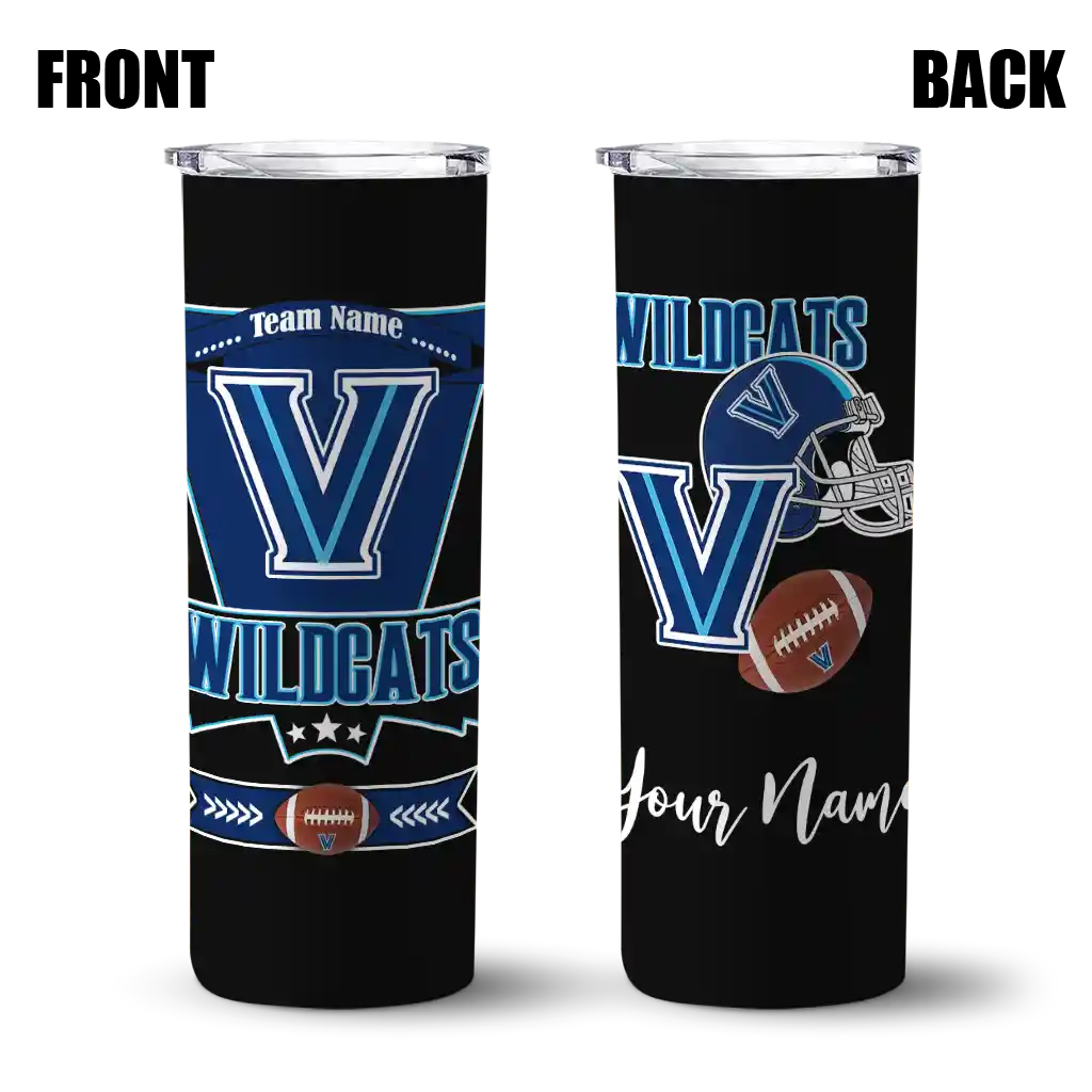 customized-villanova-wildcats-helmet-belt-navy-black-skinny-tumbler-fashion-forward.webp