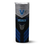 customized-villanova-wildcats-hexagon-honeycomb-navy-black-skinny-tumbler-best-selling.webp