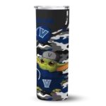 customized-villanova-wildcats-yoda-camo-navy-black-skinny-tumbler-best-selling.webp