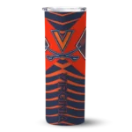 customized-virginia-cavaliers-camo-texture-blue-skinny-tumbler-best-selling.webp
