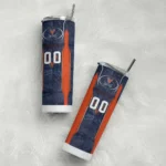 customized-virginia-cavaliers-stacked-diamond-blue-skinny-tumbler-best-selling.webp