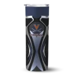 customized-virginia-cavaliers-superman-emblem-blue-black-skinny-tumbler-best-selling.webp