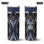 customized-virginia-cavaliers-superman-emblem-blue-black-skinny-tumbler-best-selling.webp