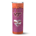 customized-virginia-tech-hokies-pixel-fade-maroon-skinny-tumbler-best-selling-3.webp