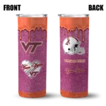 customized-virginia-tech-hokies-pixel-fade-maroon-skinny-tumbler-best-selling-3.webp