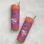 customized-virginia-tech-hokies-pixel-fade-maroon-skinny-tumbler-best-selling-3.webp