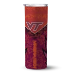 customized-virginia-tech-hokies-spiral-burst-print-maroon-skinny-tumbler-best-selling.webp