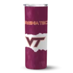customized-virginia-tech-hokies-torn-band-maroon-white-skinny-tumbler-best-selling-1.webp
