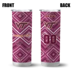 customized-virginia-tech-hokies-zipper-leopard-maroon-skinny-tumbler-best-selling.webp