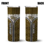 customized-wake-forest-demon-deacons-sparkle-drip-gold-skinny-tumbler-best-selling.webp
