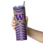 customized-washington-huskies-camo-texture-purple-skinny-tumbler-best-selling-1.webp