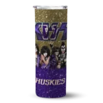 customized-washington-huskies-kiss-band-gold-skinny-tumbler-best-selling-1.webp