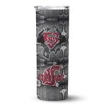 customized-washington-state-cougars-chevron-v-crimson-gray-skinny-tumbler-best-selling.webp