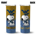 customized-west-virginia-mountaineers-snoopy-attitude-blue-skinny-tumbler-best-selling-1.webp