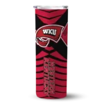 customized-western-kentucky-hilltoppers-camo-texture-red-skinny-tumbler-best-selling.webp