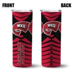 customized-western-kentucky-hilltoppers-camo-texture-red-skinny-tumbler-best-selling.webp