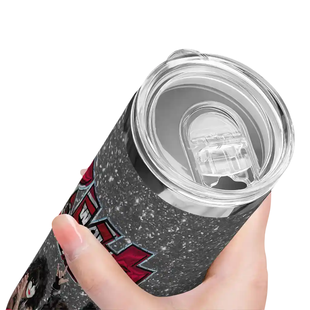 customized-western-kentucky-hilltoppers-kiss-band-black-skinny-tumbler-high-quality.webp