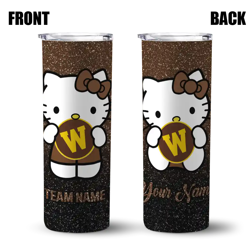 customized-western-michigan-broncos-hello-kitty-brown-black-skinny-tumbler-fashion-forward-3.webp