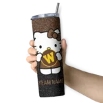customized-western-michigan-broncos-hello-kitty-brown-black-skinny-tumbler-best-selling-3.webp