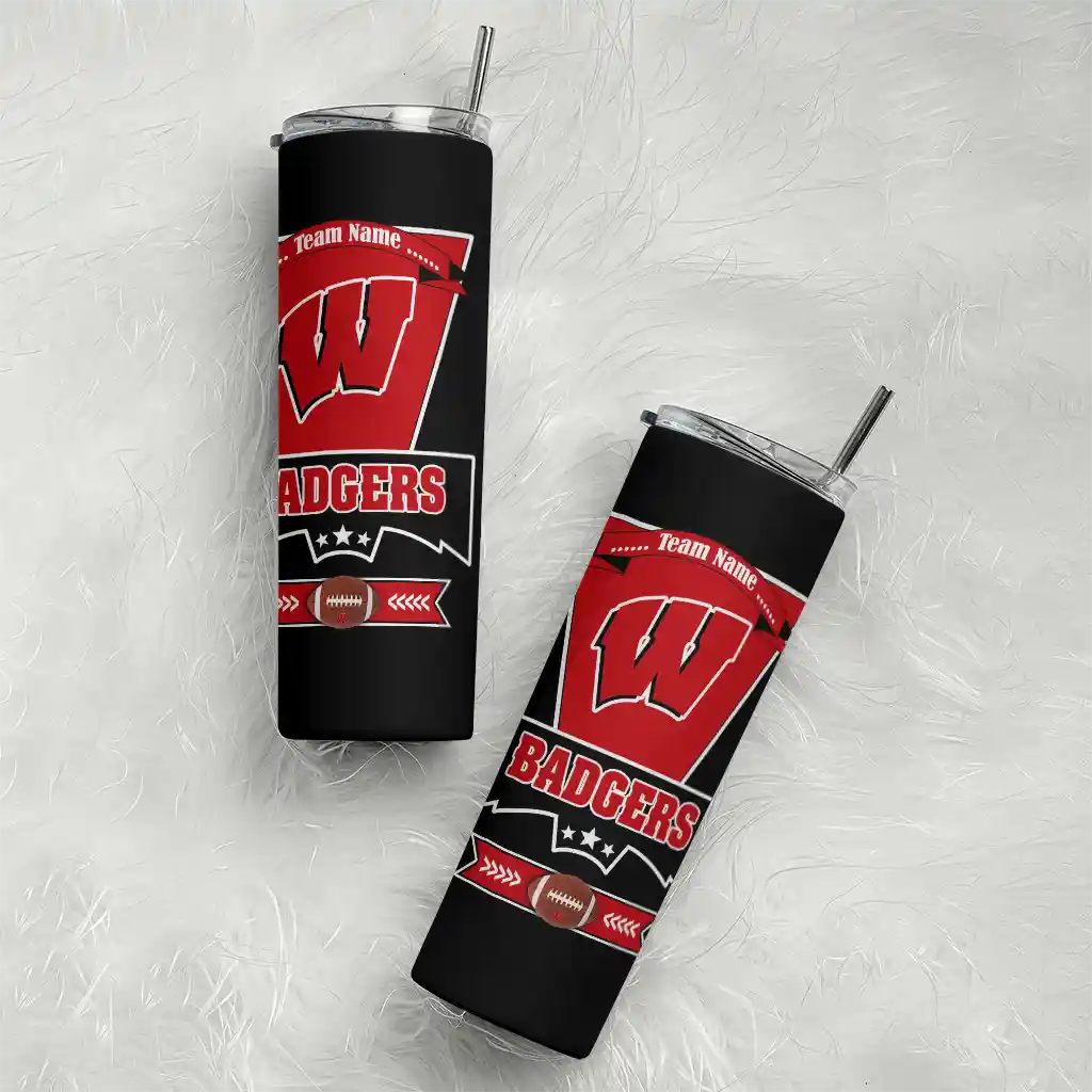 customized-wisconsin-badgers-helmet-belt-red-black-skinny-tumbler-top-rated.webp