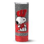 customized-wisconsin-badgers-snoopy-attitude-red-skinny-tumbler-best-selling-1.webp