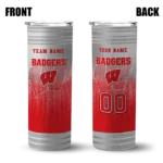customized-wisconsin-badgers-swirl-texture-red-skinny-tumbler-best-selling.webp