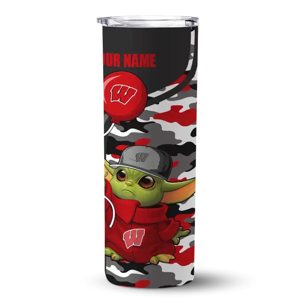 customized-wisconsin-badgers-yoda-camo-red-black-skinny-tumbler-best-selling.webp customized wisconsin badgers yoda camo red black skinny tumbler best selling