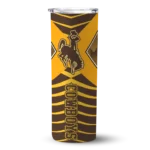 customized-wyoming-cowboys-camo-texture-brown-skinny-tumbler-best-selling.webp