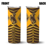 customized-wyoming-cowboys-camo-texture-brown-skinny-tumbler-best-selling.webp