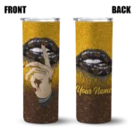 customized-wyoming-cowboys-sparkle-lips-brown-skinny-tumbler-best-selling-1.webp