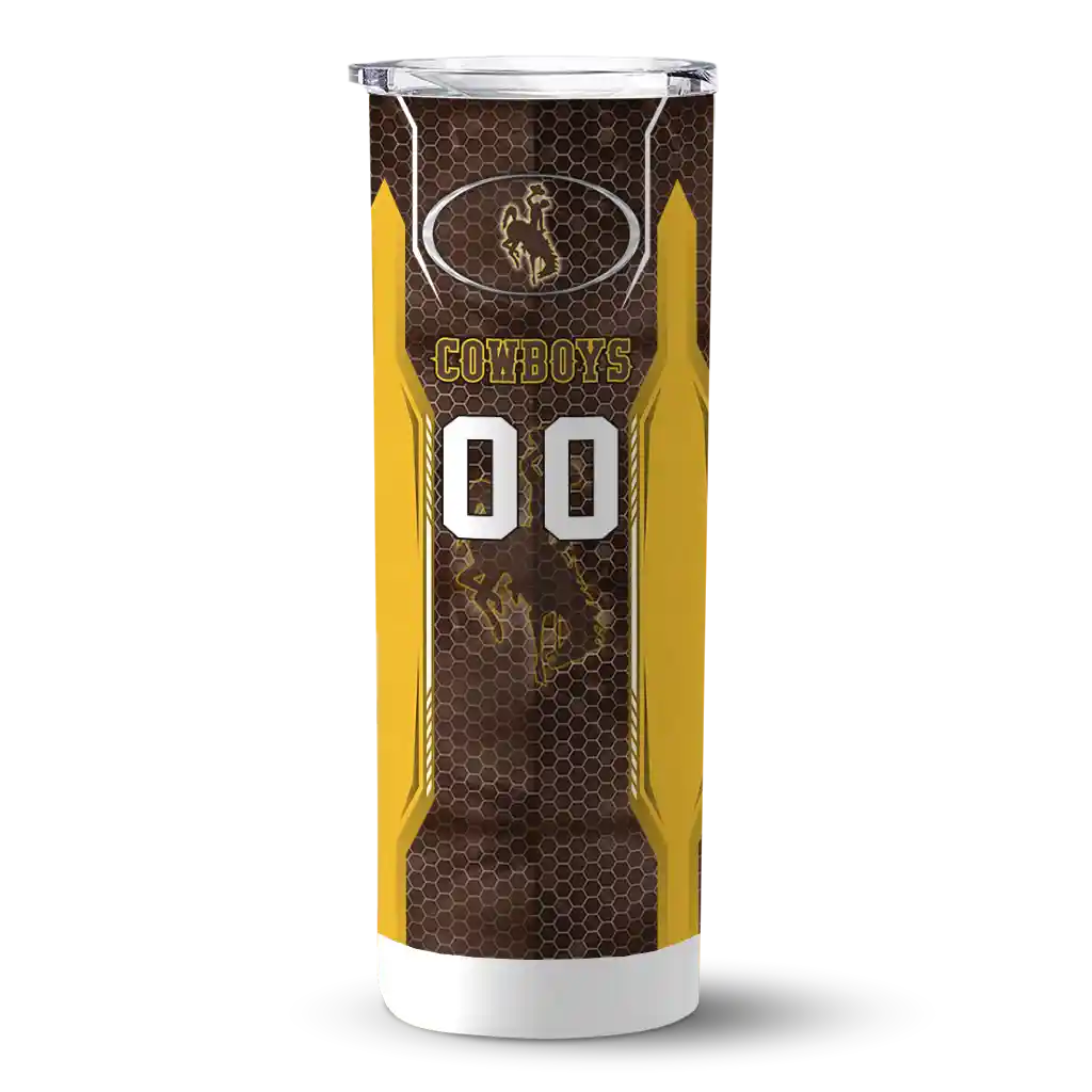 customized-wyoming-cowboys-stacked-diamond-brown-skinny-tumbler-best-selling.webp customized wyoming cowboys stacked diamond brown skinny tumbler best selling