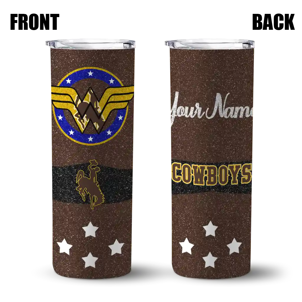 customized-wyoming-cowboys-star-cluster-brown-skinny-tumbler-fashion-forward-1.webp
