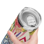 drake-bulldogs-flower-cluster-skinny-tumbler-best-selling.webp