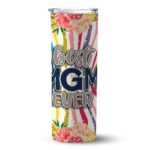 georgetown hoyas flower cluster skinny tumbler best selling 1.webp