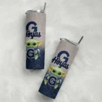 georgetown hoyas yoda smile blue skinny tumbler best selling 1.webp