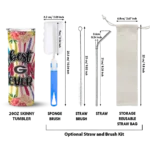 georgia bulldogs flower cluster skinny tumbler best selling 1.webp