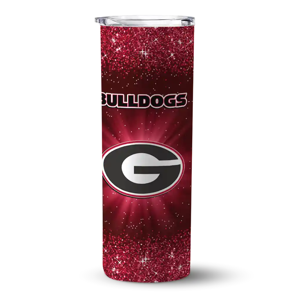 georgia-bulldogs-radiant-glitter-red-skinny-tumbler-best-selling.webp georgia bulldogs radiant glitter red skinny tumbler best selling