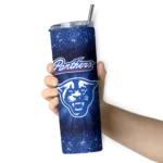 georgia-state-panthers-radiant-glitter-blue-skinny-tumbler-best-selling-1.webp