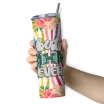 hawaii-rainbow-warriors-flower-cluster-skinny-tumbler-best-selling.webp
