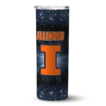 illinois-fighting-illini-radiant-glitter-blue-skinny-tumbler-best-selling.webp