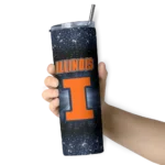 illinois-fighting-illini-radiant-glitter-blue-skinny-tumbler-best-selling.webp