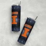 illinois-fighting-illini-radiant-glitter-blue-skinny-tumbler-best-selling.webp