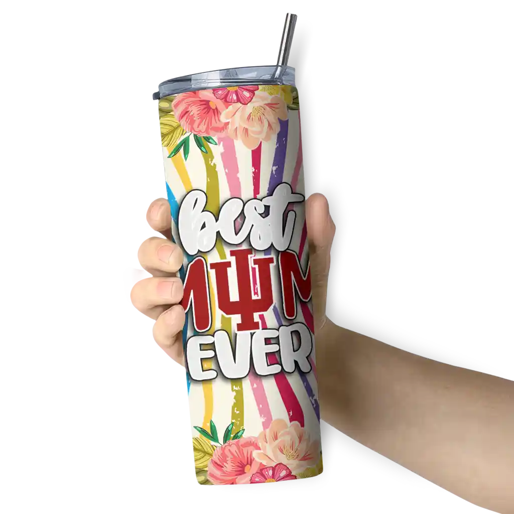 indiana-hoosiers-flower-cluster-skinny-tumbler-premium-grade.webp